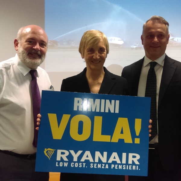 Decolla la programmazione estiva di Ryanair da Rimini