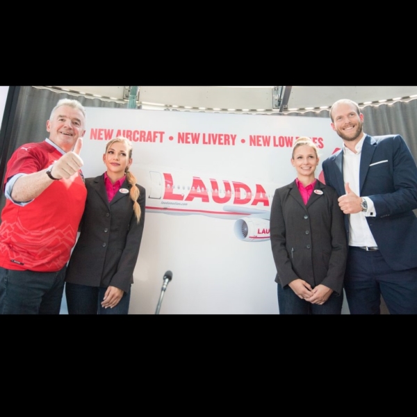 LAUDAMOTION ANNOUNCES NEW 2019 AIRCRAFT, NEW LIVERY, NEW OFFICES AND PAY RISES FOLLOWING RYANAIR 75% PURCHASE