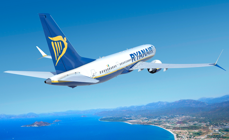 Ryanair farà volare 10 milioni di clienti a Natale