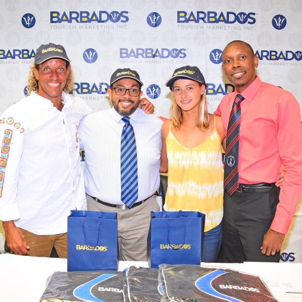 Barbados presenta i suoi Sport Ambassador: i surfisti Chelsea Tuach e Brian Talma