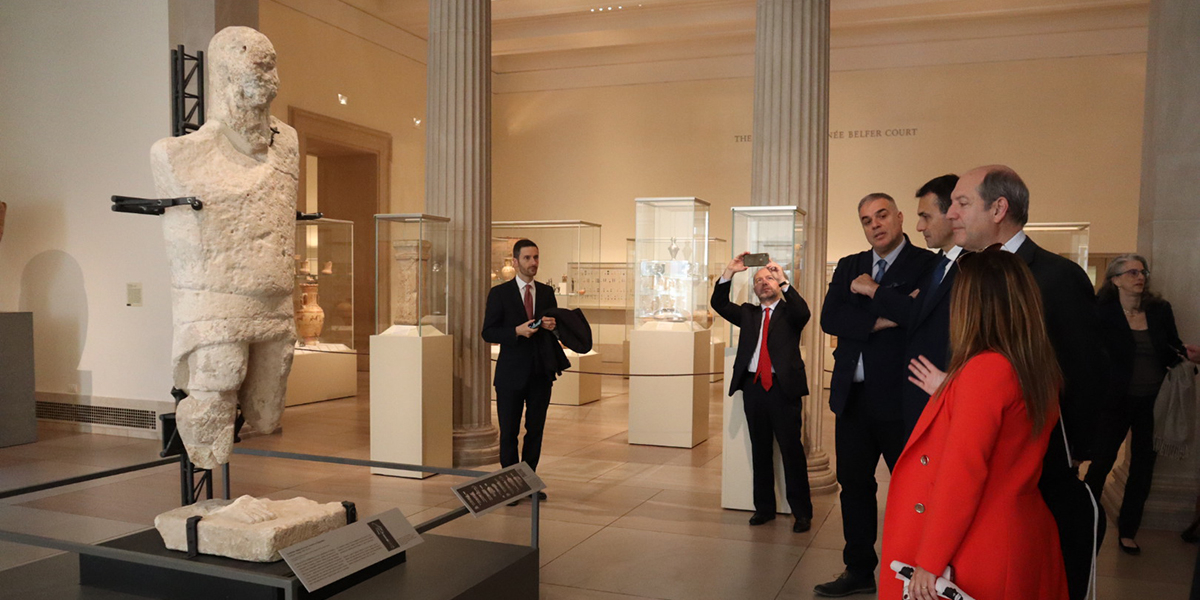 Fondazione Mont’e Prama sceglie AIGO per la comunicazione dell’esposizione dei Giganti al Metropolitan Museum of Art di New York