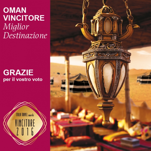 L’Oman vince alla prima edizione dell’Italia Travel Awards