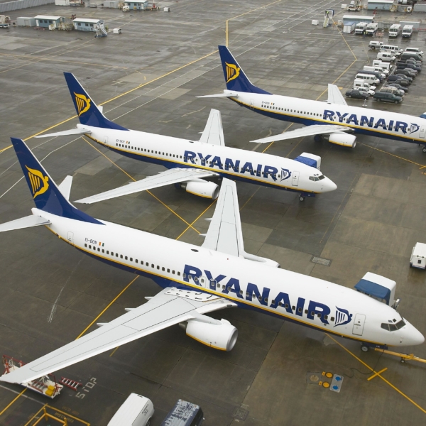 Ryanair: a dicembre il traffico cresce del +3% con 9,3 milioni di clienti