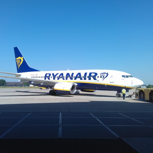 Luglio: mese record per Ryanair. Il traffico cresce dell’11% con 12,6 milioni di clienti