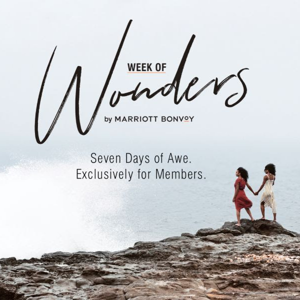 Marriott Bonvoy lancia la “Week of Wonders”